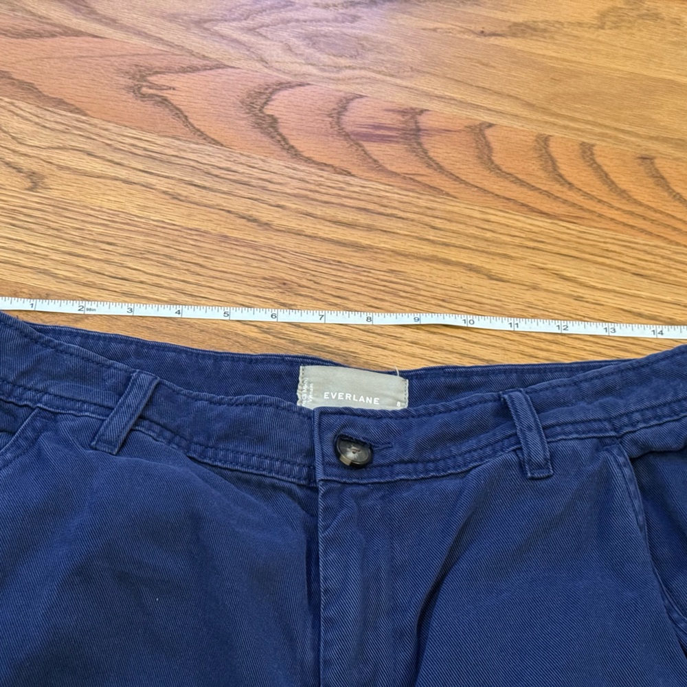 Navy Blue Casual Pants